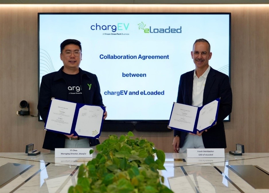 Yinson GreenTech’s chargEV Collaborates with eLoaded to Revolutionise EV Charging Infrastructure Through Cutting-Edge Direct Current (DC) Grid Technology